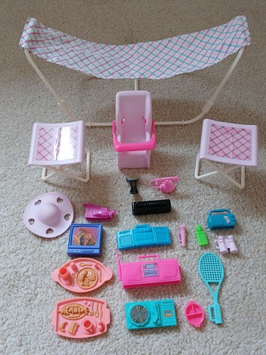 1990s barbie accessories job - barbie,