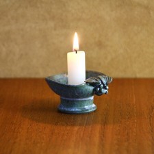 Vintage Danish Ceramic Candle