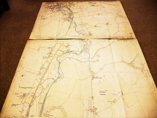 Hertfordshire old map plan