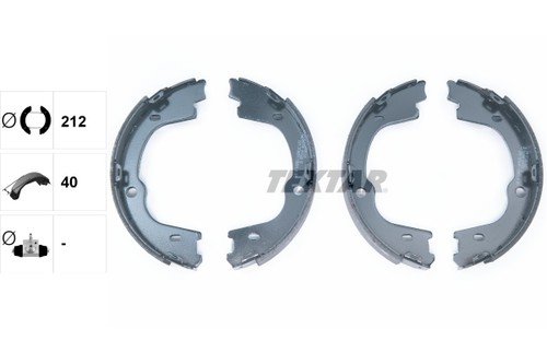 Brake shoe set parking - parking,