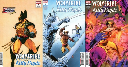 Wolverine and kitty - wolverine,