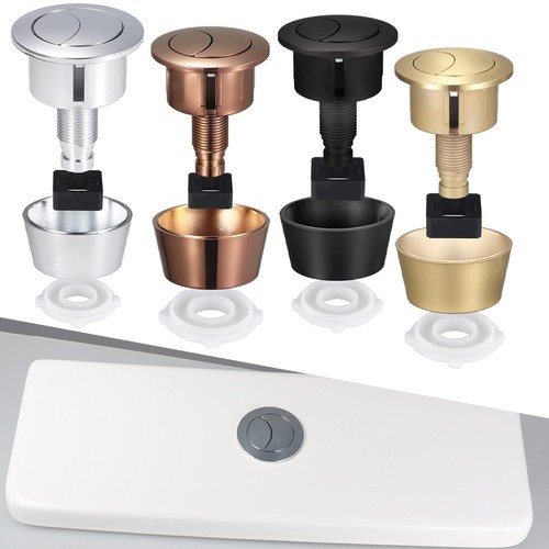Toilet flush button - toilet,