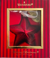 Waterford Macy's Holiday Heirlooms Star Ornament Bauble 2006 Boxed