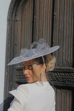 Ascot, Races, Wedding Silver grey Hat