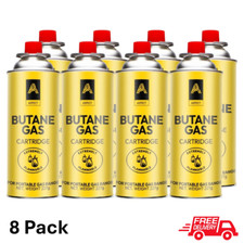 8X Butane Gas Butane Canisters