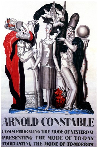 Modernist fashion poster - modernist,