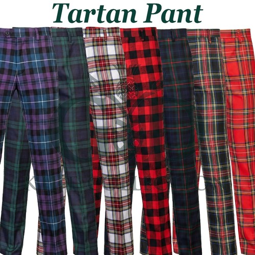 Tartan trews plaid - plaid, trousers
