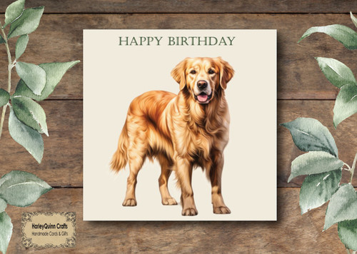 Dog 007 birthday card - dog,