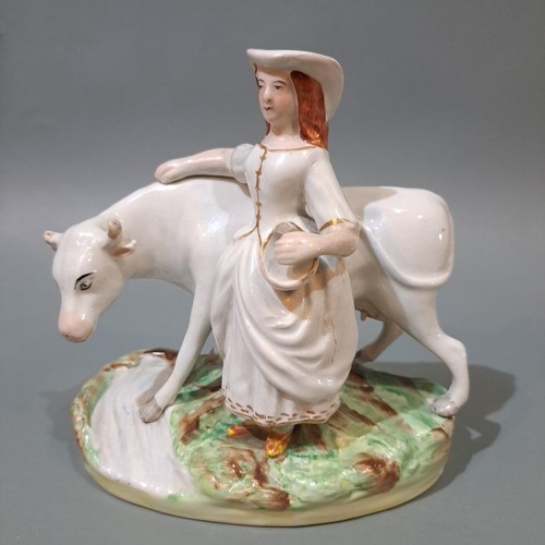 Antique staffordshire figure - staffordshire,
