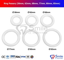 Ring Vaginal Pessary Silicon Set Of 6 Non Sterile Vaginal Prolapse ⌀ 56 To ⌀85mm