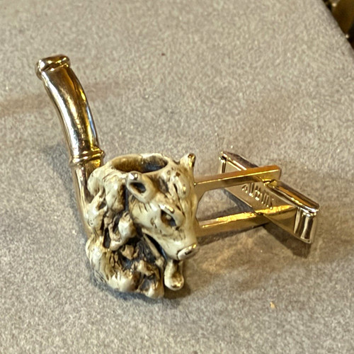Swank gold tone - tone, head