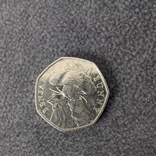 2017 benjamin bunny - bunny, 50p