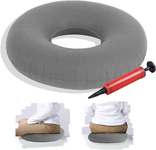 Inflatable donut ring cushion - donut,