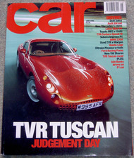 Car (June 2000) TVR Tuscan