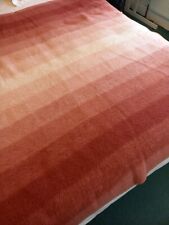 Vintage Dolan Blanket/Throw/Sleeping"Bag"Raspberry Pink Reversible 64x 56 Inches