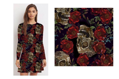 Womens halloween skull fancy - womens,