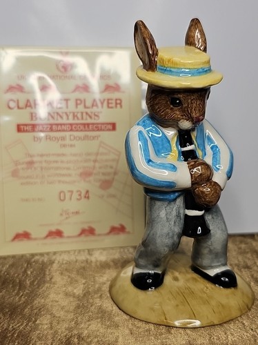Royal doulton clarinet player - royal,