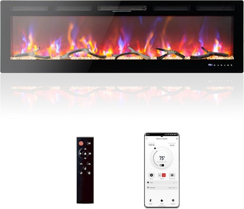 Corded electric fireplace - corded,
