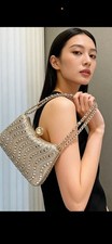 Ladies Golden Clutch Purse