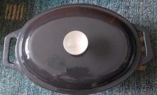 Large 30cm Denby Cast Iron And