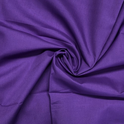 Plain polycotton fabric dress - polycotton,