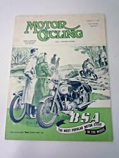 Vintage motor cycling magazine - vintage,