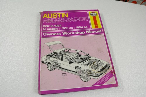 Haynes workshop manual for
