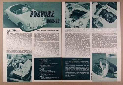 1958 porsche 356 1600 super - porsche,