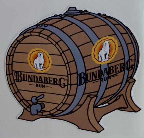 Bundaberg rum keg barrell - keg,