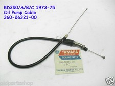 Yamaha RD350 Oil Pump Cable
