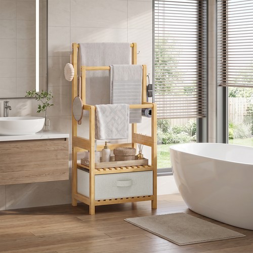 Freestanding towel rack - towel,