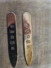 Hallmarked silver CARRS OF