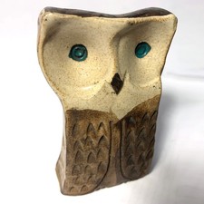 Studio Pottery Stoneware Owl