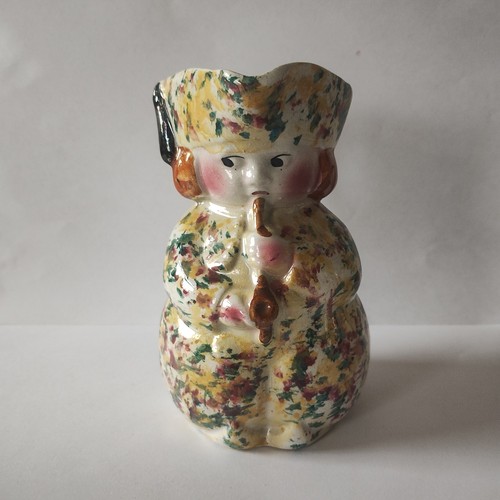 Hand painted floral lady - 2x,