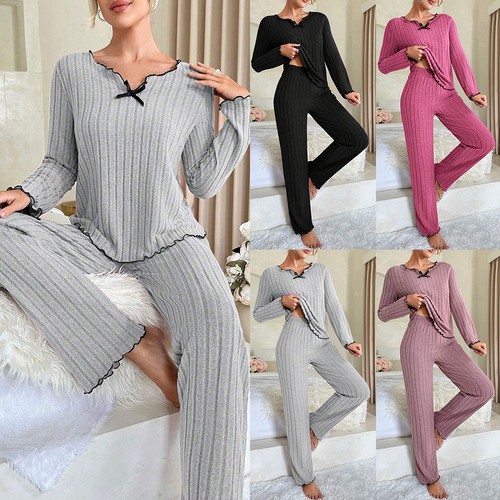 Womens ribbed lounge - womens, wear