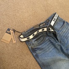 BNWT Size 34L Crosshatch Blue