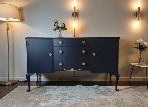 Vintage sideboard finished - vintage,