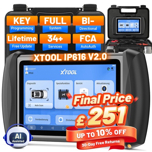 Xtool ip616 bidirectional obd2 - xtool,