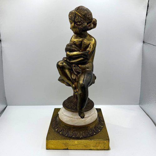 Antique french statue - french, la