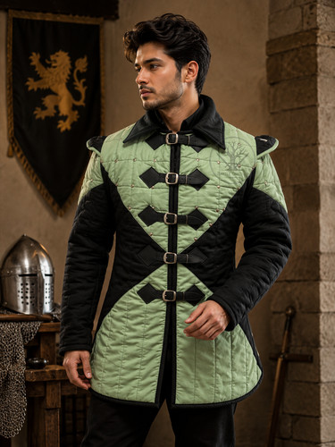 Medieval padded gambeson - medieval,
