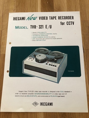 Original vintage ikegami new - original,
