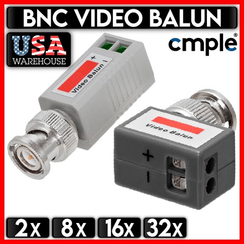 Cctv coaxial bnc balun cat5 - cctv,