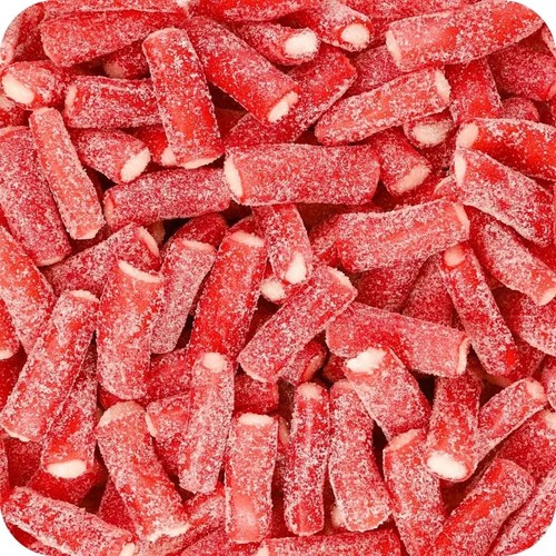 Sour strawberry bites bebeto - strawberry,