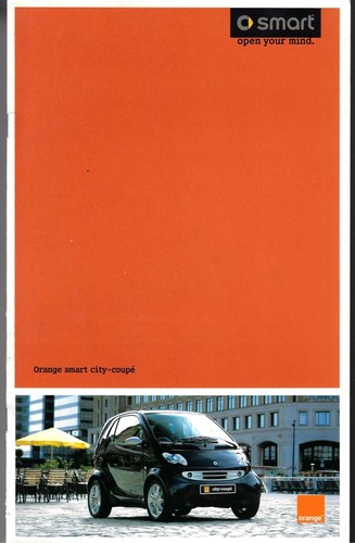 Smart city coupe orange - smart,