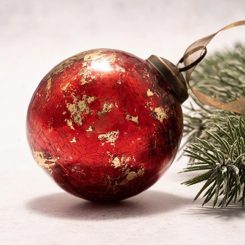 Glass handcrafted baubles - xl,