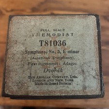 Themodist Full scale Aeolian Pianola Roll-T81036-Symphony no 5,E minor- Dvorak