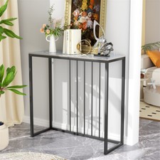 Slim Marble Console Table