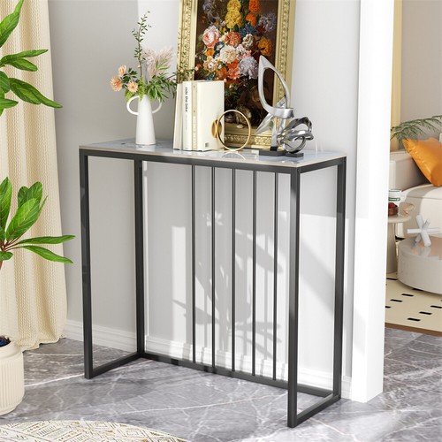 Slim marble console table - slim,