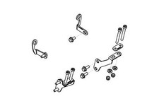 CNC GP Ducts Kit Mounting Ducati Multistrada 1260 S 2018-2020 Black