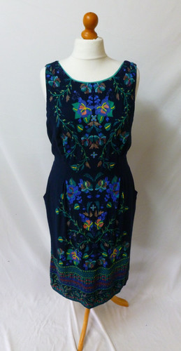 Monsoon sleeveless navy blue - navy,